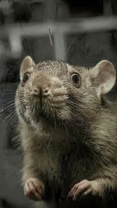 AI image of mouse with acupuncture needle