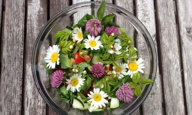 bowl of flowers