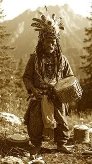 Photo of native american
